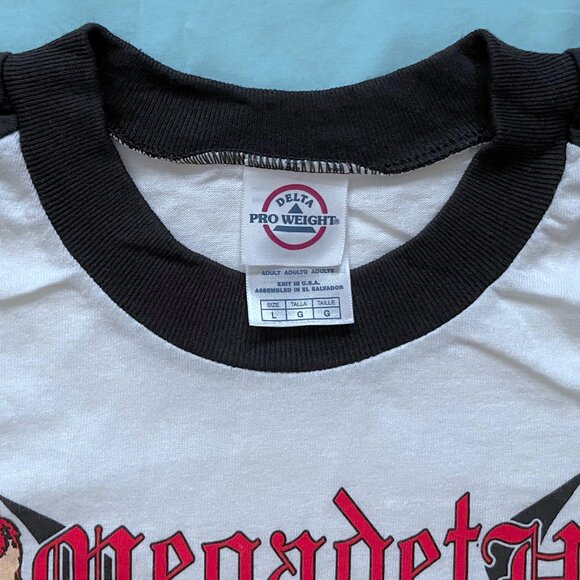 MEGADETH "Peace Sells...But Who's Buying?" Baseball Jersey - Picture 7 of 7